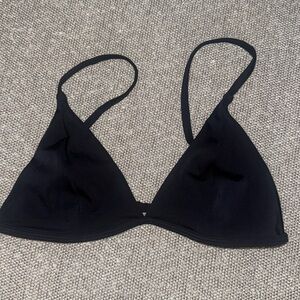Parade black bikini top